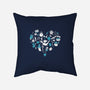 I Love Questing-none removable cover w insert throw pillow-queenmob