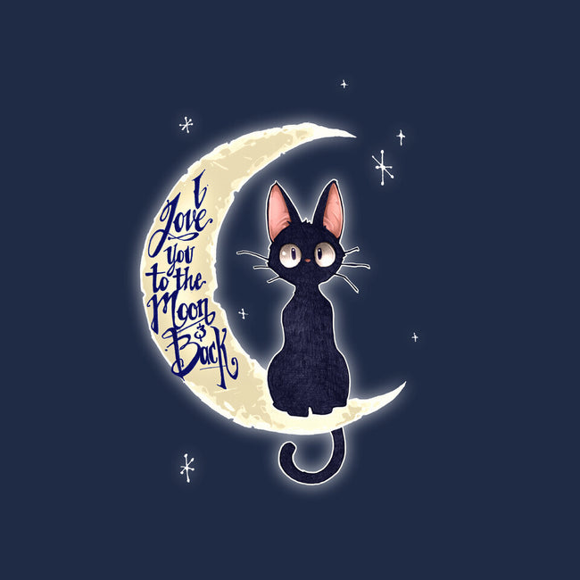 I Love You to The Moon & Back-dog basic pet tank-TimShumate