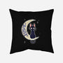 I Love You to The Moon & Back-none non-removable cover w insert throw pillow-TimShumate