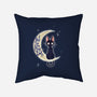 I Love You to The Moon & Back-none non-removable cover w insert throw pillow-TimShumate