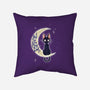 I Love You to The Moon & Back-none non-removable cover w insert throw pillow-TimShumate