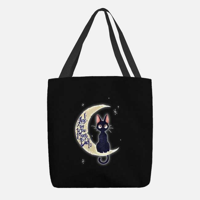 I Love You to The Moon & Back-none basic tote-TimShumate