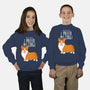 I Prefer My Corgi-youth crew neck sweatshirt-ursulalopez
