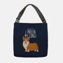 I Prefer My Corgi-none adjustable tote-ursulalopez