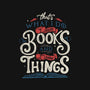 I Read Books and I Know things-none basic tote-Tobefonseca