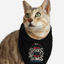 I Read Books and I Know things-cat bandana pet collar-Tobefonseca