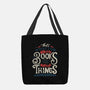 I Read Books and I Know things-none basic tote-Tobefonseca