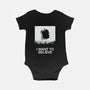 I Saw a Moving Castle-baby basic onesie-maped