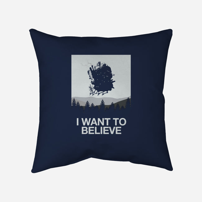 I Saw a Moving Castle-none removable cover throw pillow-maped
