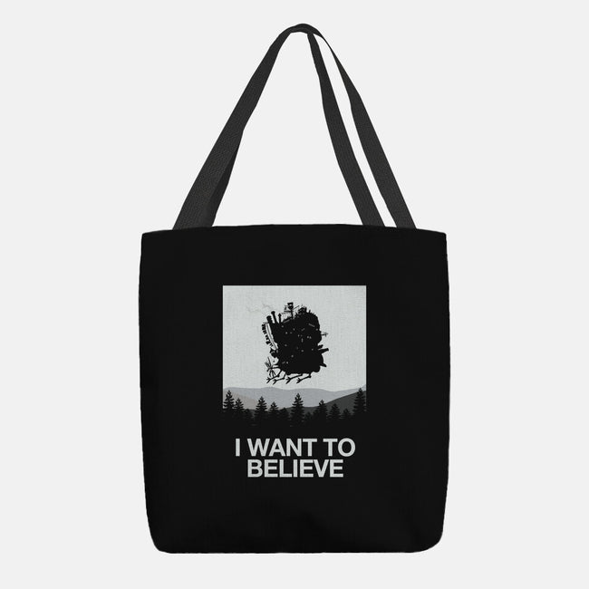 I Saw a Moving Castle-none basic tote-maped