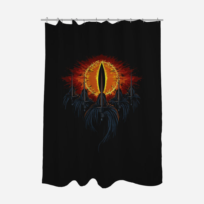 I See You-none polyester shower curtain-Guillercraist