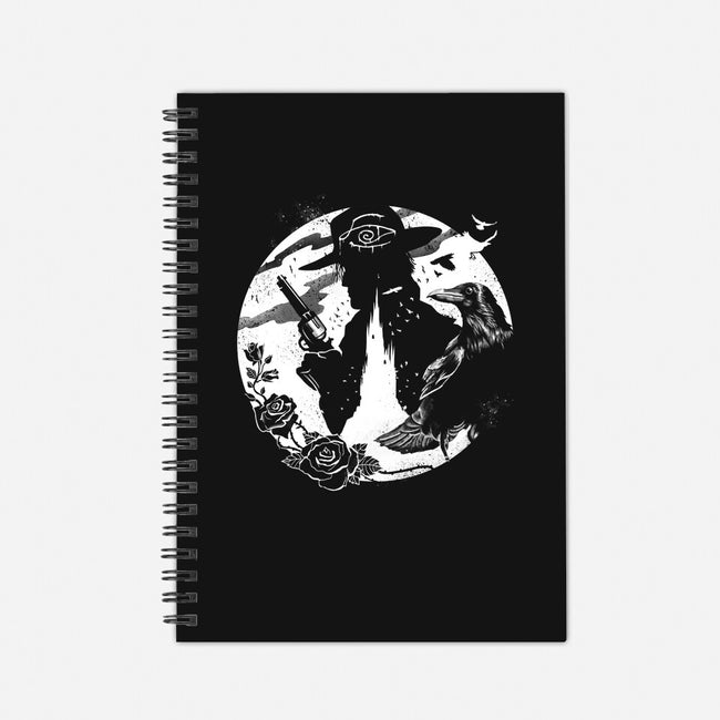 I Shoot With My Mind-none dot grid notebook-vp021