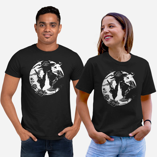 I Shoot With My Mind-unisex basic tee-vp021