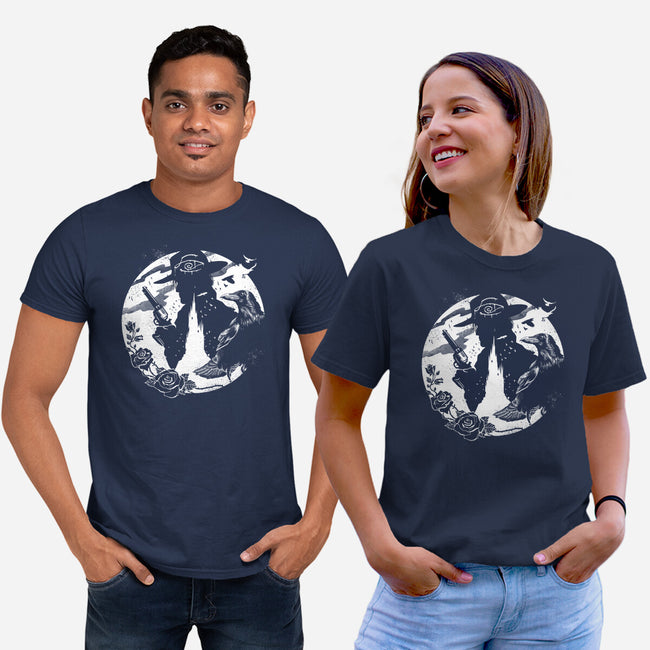 I Shoot With My Mind-unisex basic tee-vp021