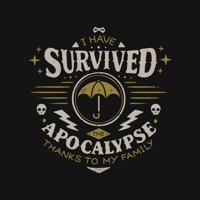 I Survived the Apocalypse-baby basic onesie-Typhoonic
