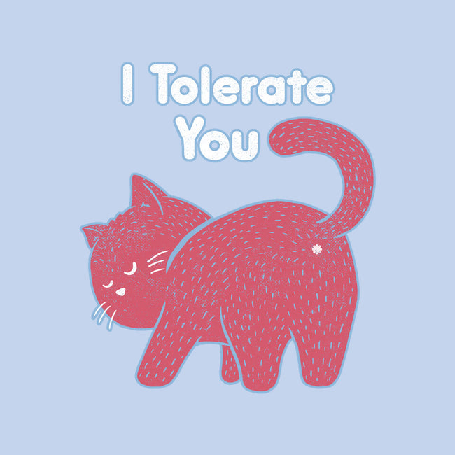 I Tolerate You-none non-removable cover w insert throw pillow-tobefonseca