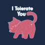 I Tolerate You-womens racerback tank-tobefonseca