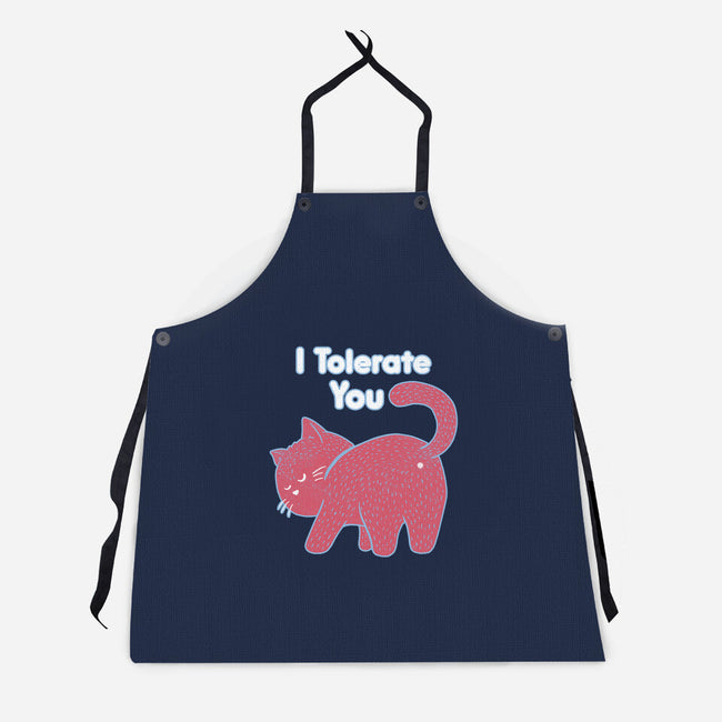 I Tolerate You-unisex kitchen apron-tobefonseca