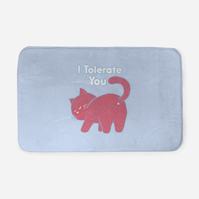 I Tolerate You-none memory foam bath mat-tobefonseca