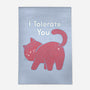 I Tolerate You-none outdoor rug-tobefonseca