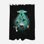 I Wanna Believe-none polyester shower curtain-theGorgonist