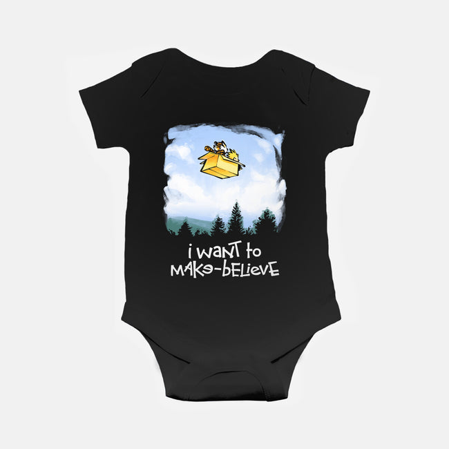 I Want To Make-Believe-baby basic onesie-harebrained