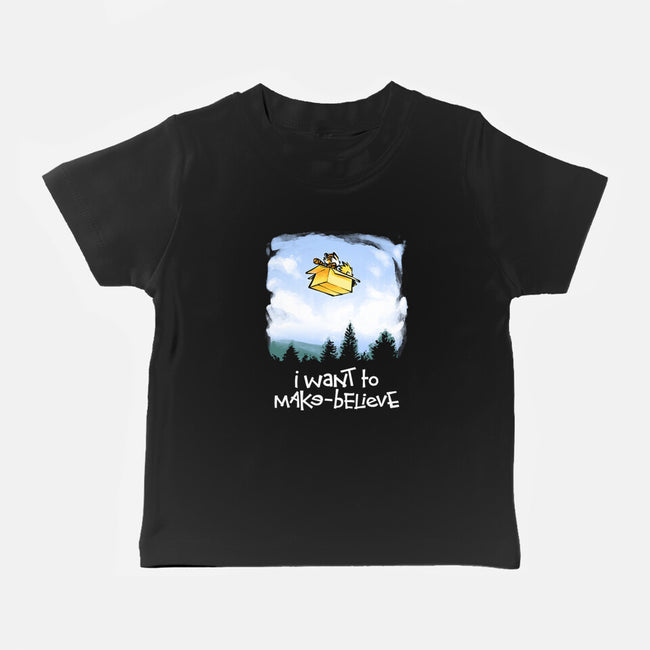 I Want To Make-Believe-baby basic tee-harebrained