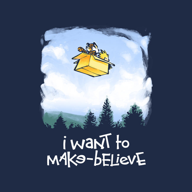 I Want To Make-Believe-none non-removable cover w insert throw pillow-harebrained
