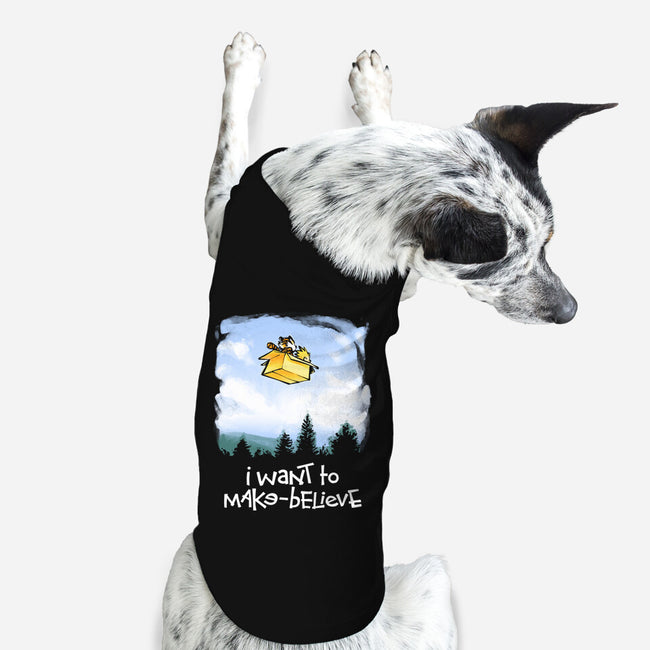 I Want To Make-Believe-dog basic pet tank-harebrained