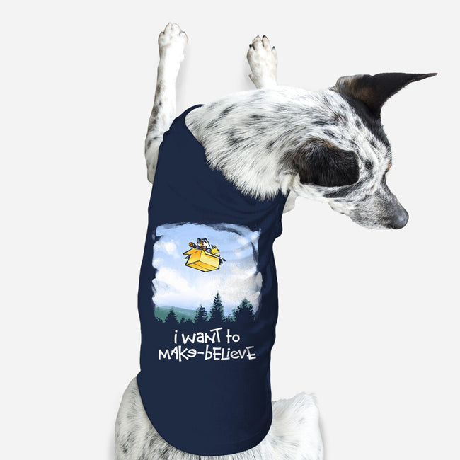 I Want To Make-Believe-dog basic pet tank-harebrained