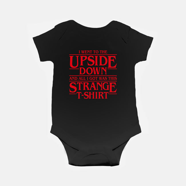 I Went to the Upside Down-baby basic onesie-Olipop