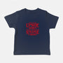 I Went to the Upside Down-baby basic tee-Olipop