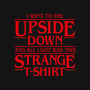 I Went to the Upside Down-none polyester shower curtain-Olipop