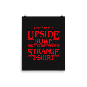 I Went to the Upside Down