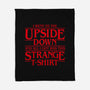 I Went to the Upside Down-none fleece blanket-Olipop