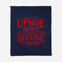 I Went to the Upside Down-none fleece blanket-Olipop