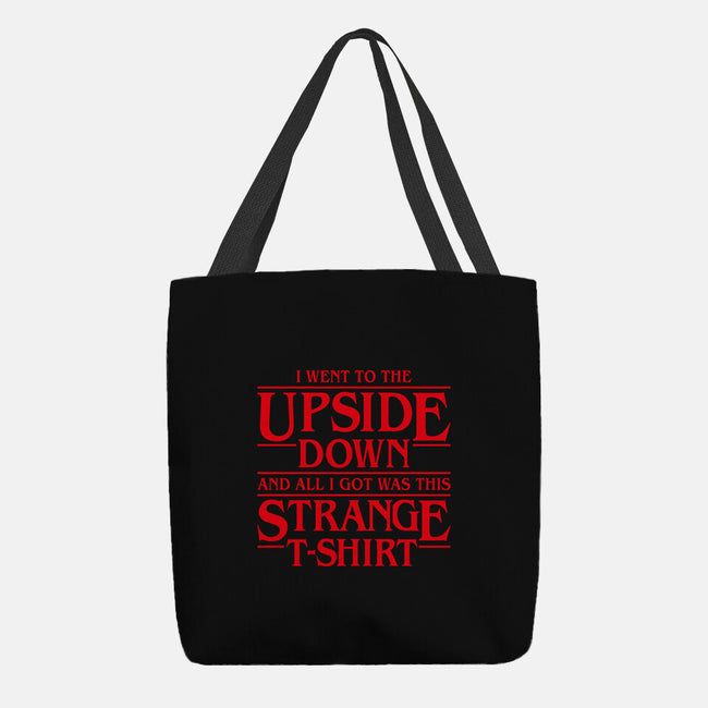I Went to the Upside Down-none basic tote-Olipop