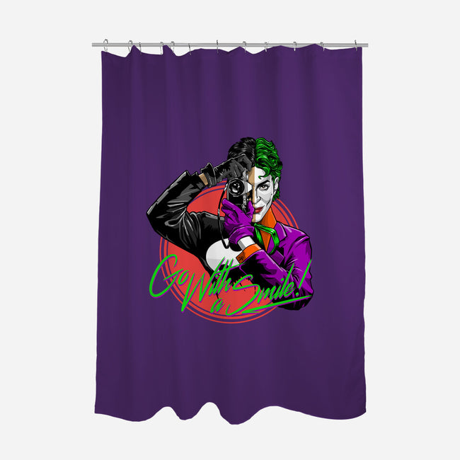 If You Gotta Go...-none polyester shower curtain-boltfromtheblue