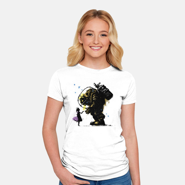 I'll Always Protect You-womens fitted tee-Logan Feliciano