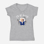 I'll Be Bach-womens v-neck tee-wearviral