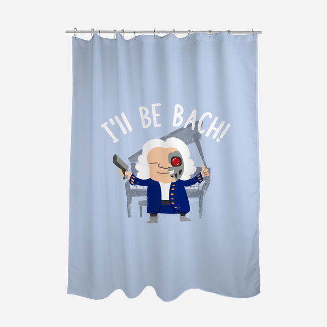 I'll Be Bach-none polyester shower curtain-wearviral