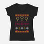 I'm A Keeper-womens v-neck tee-Mandrie