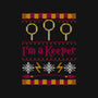 I'm A Keeper-none polyester shower curtain-Mandrie