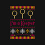 I'm A Keeper-womens v-neck tee-Mandrie