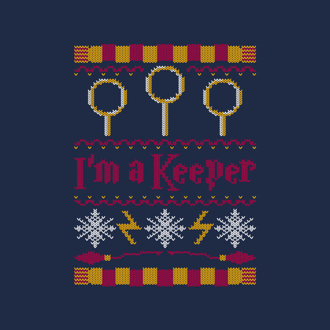 I'm A Keeper-womens v-neck tee-Mandrie