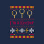 I'm A Keeper-womens racerback tank-Mandrie