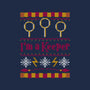 I'm A Keeper-none polyester shower curtain-Mandrie