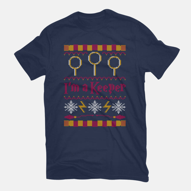 I'm A Keeper-unisex basic tee-Mandrie