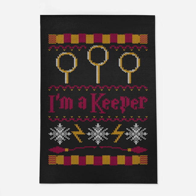 I'm A Keeper-none indoor rug-Mandrie
