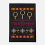 I'm A Keeper-none outdoor rug-Mandrie